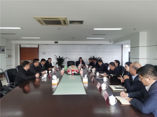 【领导关怀】市城投集团党委委员、副总经理沈卓恒一行赴新葡的京集团350vip调研指导工作