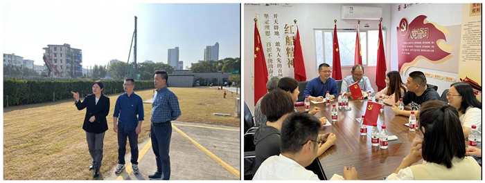 项目部与社区开展党建联建，共同探讨一期  、二期的改进提升.jpg